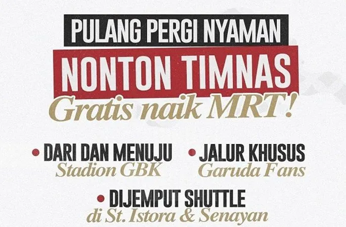 Informasi ini untuk kamu yang berencana nonton pertandingan Timnas Indonesia vs Jepang di Stadion Gelora Bung Karno (GBK), Jumat 15 November.