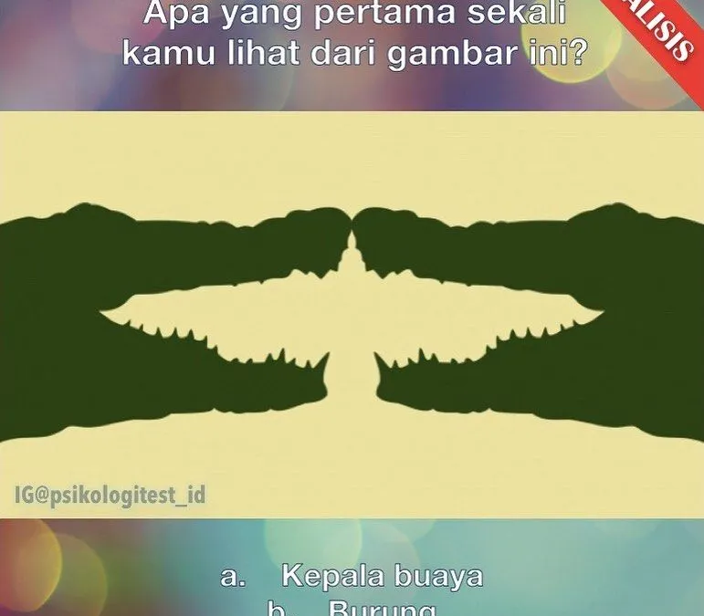 Tes Kepribadian: Buaya atau Burung? Apa yang Pertama Kali Kamu Lihat Ungkap Karaktermu!