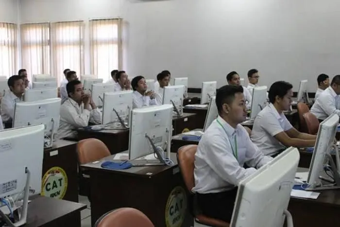 Ilustrasi tahap ujian SKD setelah dinyatakan lolos seleksi administrasi CPNS 2024