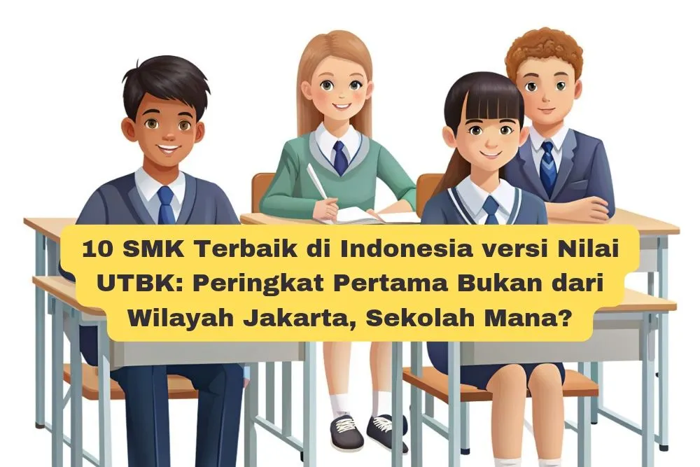 10 SMK Terbaik di Indonesia versi Nilai UTBK