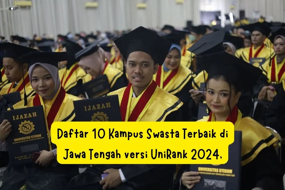 Daftar 10 Kampus Swasta Terbaik di Jawa Tengah versi UniRank 2024
