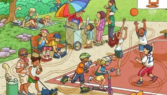 Tes IQ: Temukan Mobil Mainan di Taman Ini Dalam 12 Detik