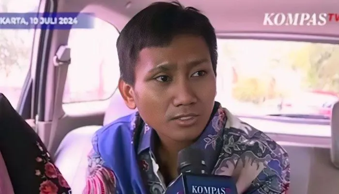 Pegi Setiawan, mantan tersangka kasus Vina yang membantah dugaan polisi soal sering ganti identitas hingga pindah-pindah kota