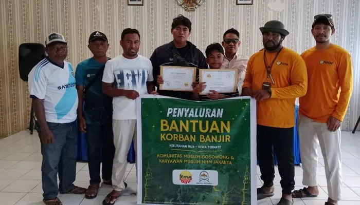 Bantuan untuk Yusrin Hasim, seorang mahasiswa Teknik Sipil Universitas Khairun Ternate yang Kehilangan Keluarganya saat Banjir