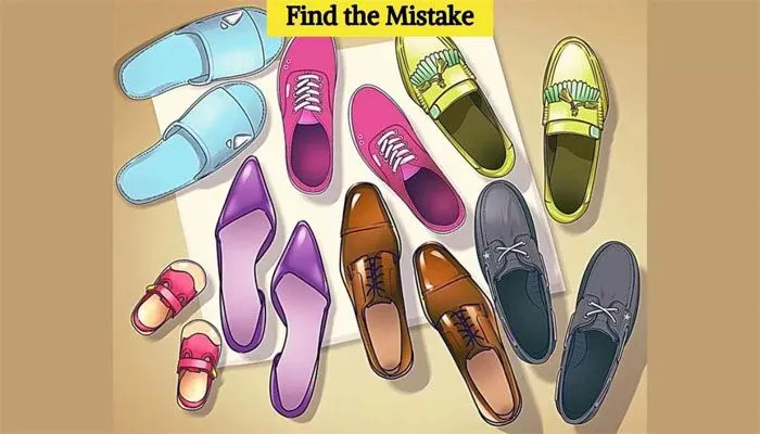 Temukan Kejanggalan dari Gambar Aneka Sepatu dalam Waktu 5 Detik!
