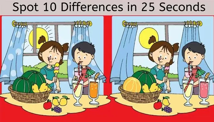 Tes IQ: Ada 10 Perbedaan pada Gambar Anak Laki-laki dan Perempuan Ini