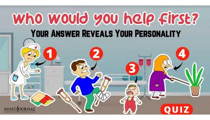 Tes Kepribadian: Siapa yang Akan Kamu Tolong Pertama Kali?