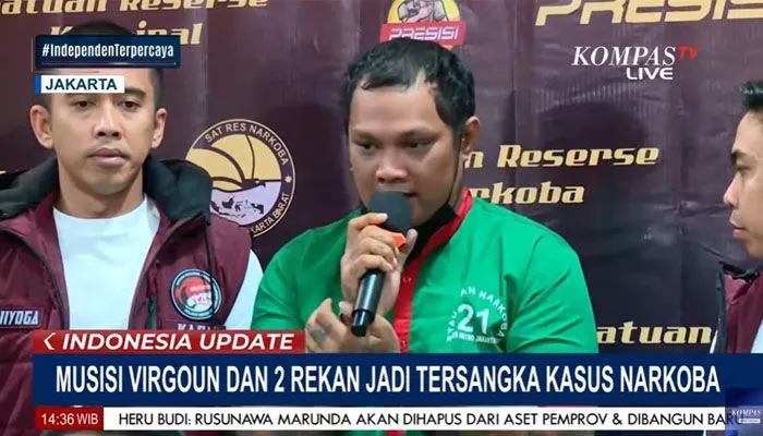 Penyanyi Virgoun Tersandung Kasus Narkoba