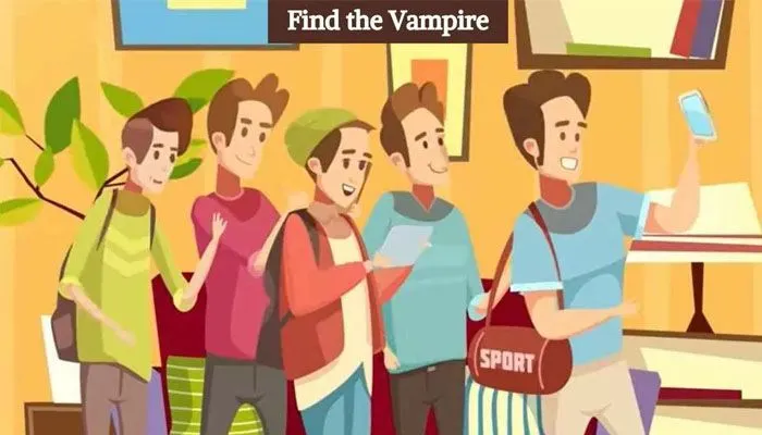 Tes IQ: Tebak Manakah Vampir di Gambar Pria yang Sedang Selfie