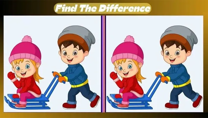 Tes IQ: Coba Cari 3 Perbedaan pada Gambar Anak Laki-laki dan Perempuan Ini!