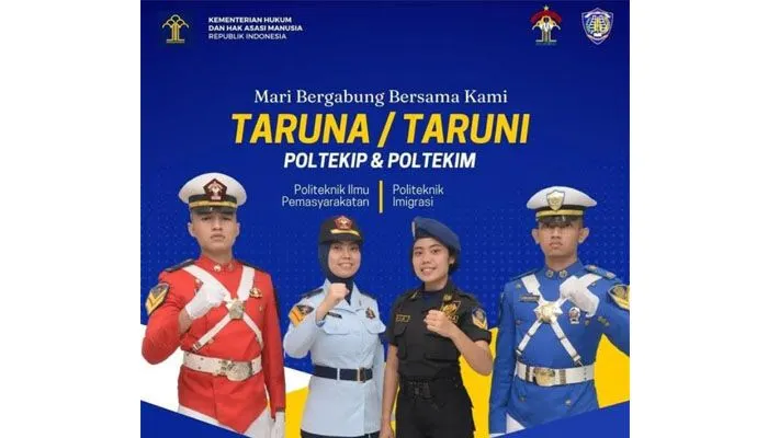 Pendaftaran Poltekim dan Poltekip tahun 2024