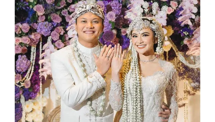Rizky Febian dan Mahalini Resmi Menikah, Jumat (10/5/2024)