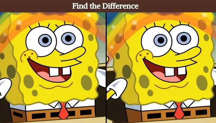 Tes Penglihatan: Ada 1 Perbedaan yang Sangat Mencolok dari Gambar Spongebob Ini