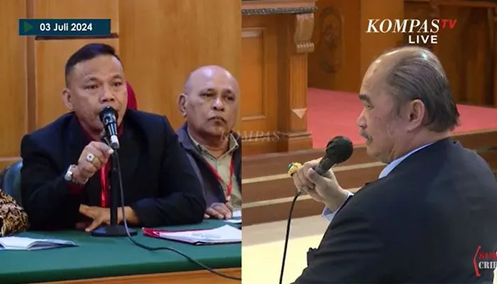 Suasana riuh sidang praperadilan Pegi Setiawan, Rabu 3 Juli 2024