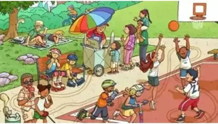 Tes Penglihatan : Temukan Sebuah Mobil yang Ada di Taman