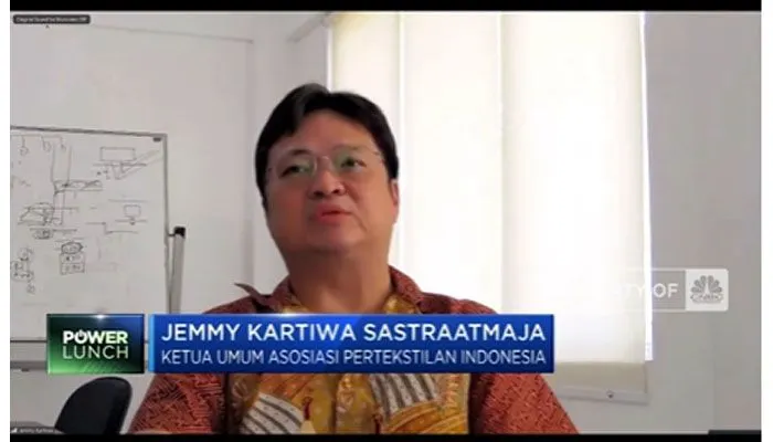 Ketua Umum Asosiasi Pertekstilan Indonesia (API) Jemmy Kartiwa