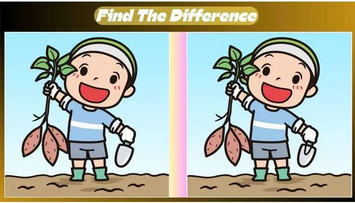 Tes IQ: Coba Temukan 3 Perbedaan pada Anak Laki-laki sedang Bertani Ini!