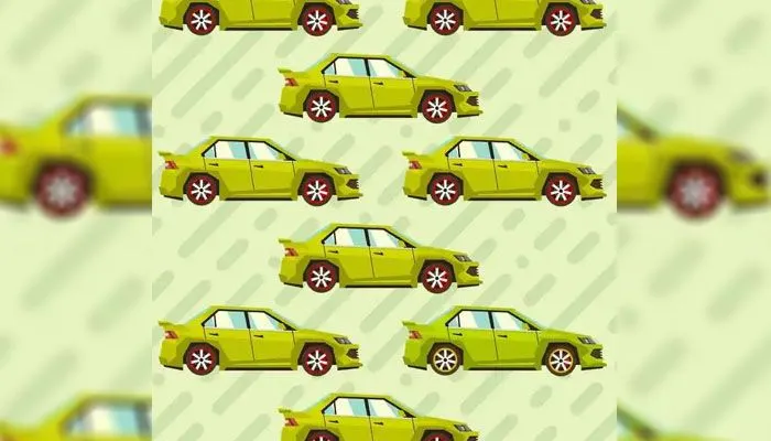 Tes Penglihatan: Coba Temukan Satu Mobil Berbeda di Gambar Ini