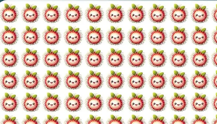 Tes Penglihatan: Coba Temukan Satu Rambutan yang Berbeda