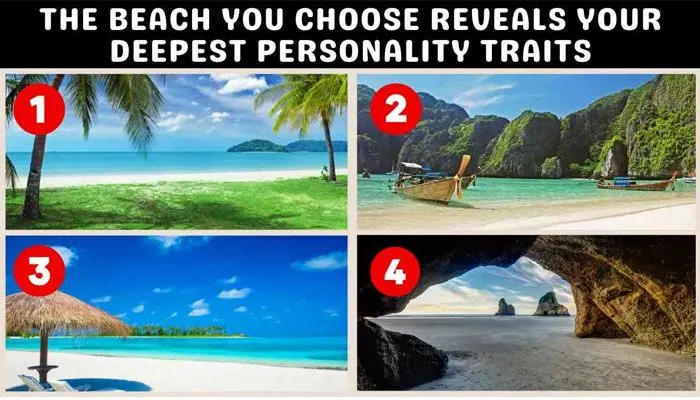 Tes Kepribadian: Gambar Pantai yang Kamu Pilih Akan Ungkap Sifat Aslimu!
