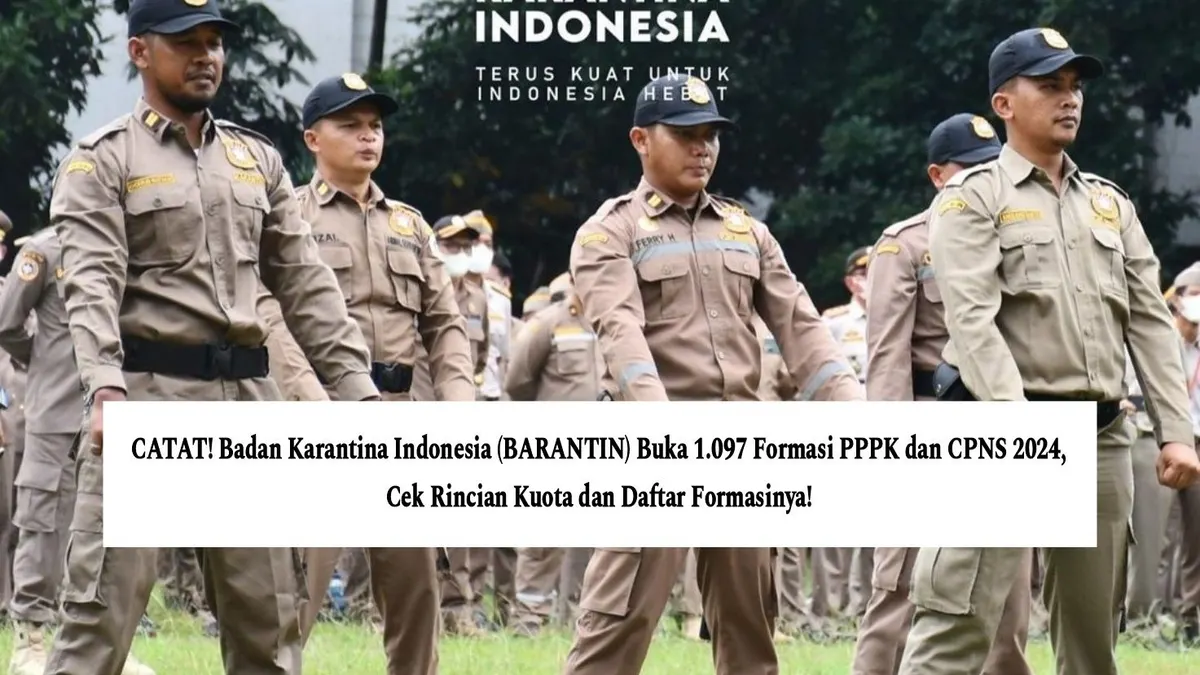 Untuk saat ini jadwal pembukaan penerimaan PPPK dan CPNS 2024 masih menunggu penetapan jadwal resmi dari Badan Kepegawaian Negara.