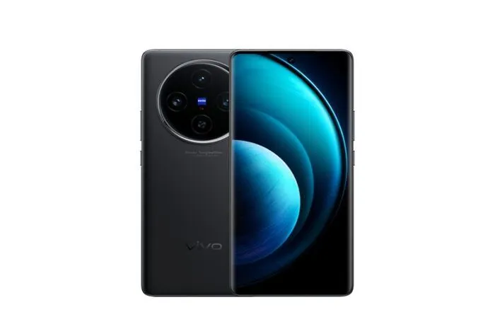 Warna Vivo X100 Pro yang hitam disebut Asteroid Black, dan memiliki tekstur yang licin dengan titik-titik mengkilap yang menyerupai bintang.