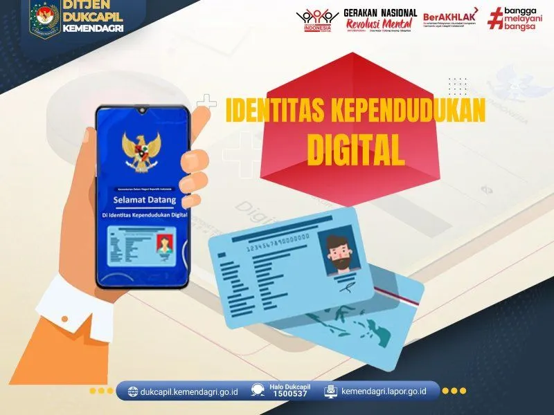 Ilustrasi Identitas Kependudukan Digital
