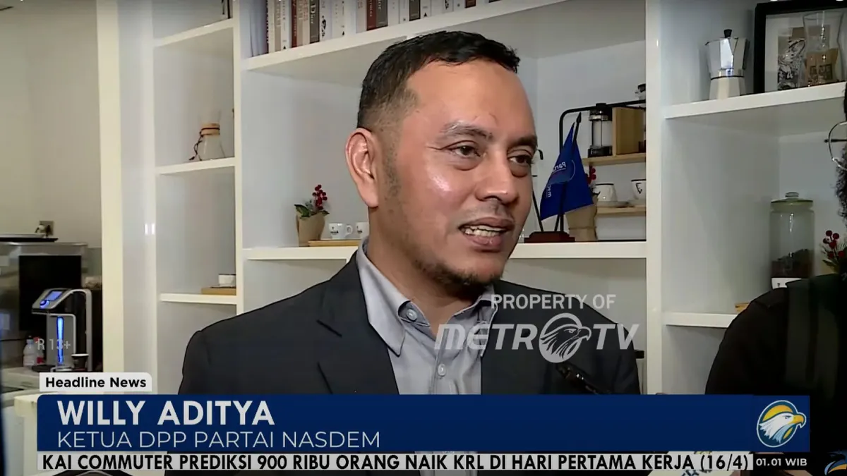 Ketua DPP Partai Nasdem, Willy Aditya