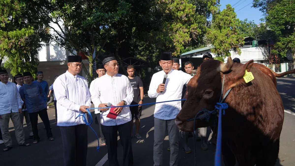 Momen Idul Adha 1445 H, Kodam III/Siliwangi Gelar Salat Id dan Penyembelihan Hewan Kurban