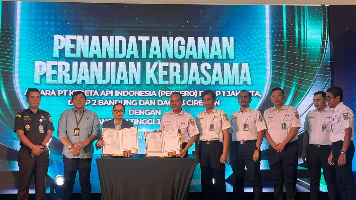 KAI dan Kejaksaan Tinggi Jawa Barat Sepakati Kerjasama dalam Penanganan Hukum Perdata