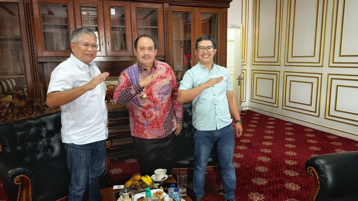 Promedia Lakukan Audiensi dengan Bupati Pangandaran Sekaligus Cagub Jabar, Jeje Wiradinata