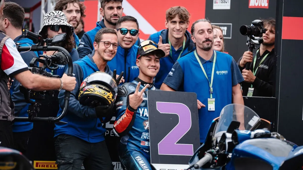Aldi Satya Mahendra Siap Pertahankan Posisi Puncak di WorldSSP300 Aragon 2024