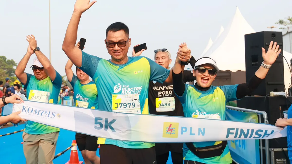 Event yang diikuti sebanyak 6.470 pelari ini berkontribusi terhadap pengurangan emisi karbon sebesar 14.363 kilogram (kg) CO2.