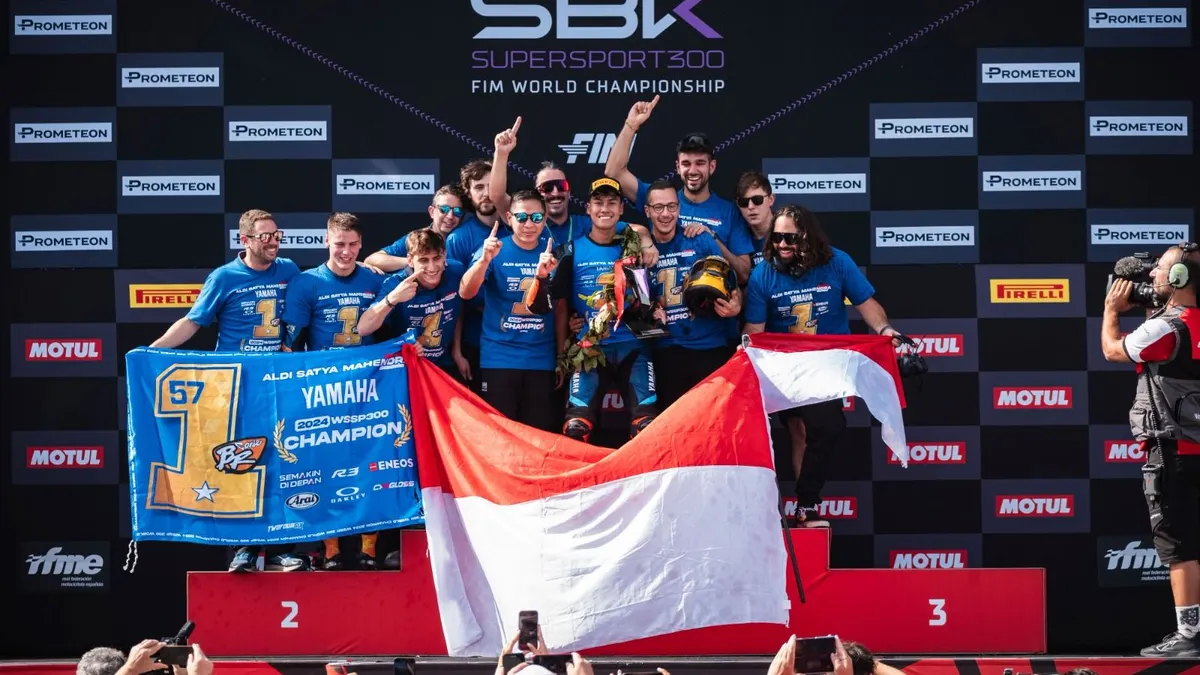 Menpora Dito Ariotedjo Apresiasi Juara Dunia WorldSSP300 Aldi Satya Mahendra