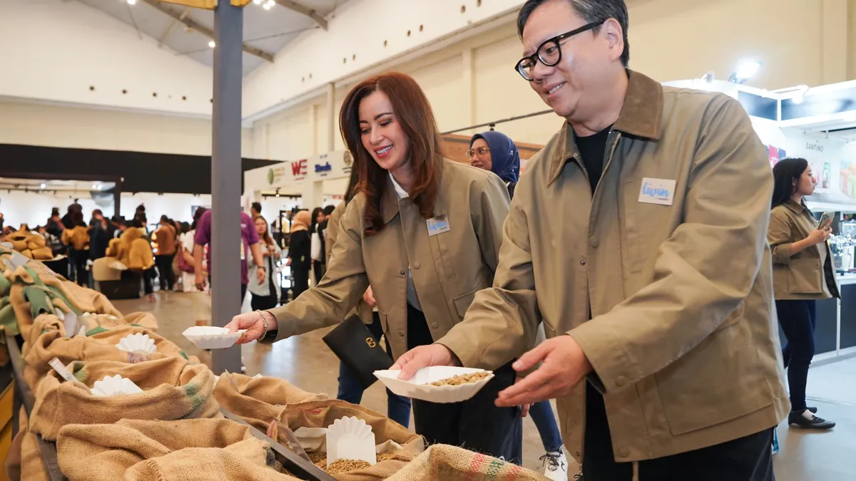 Wakil Direktur Utama Bank Mandiri, Alexandra Askandar, di event Jacoweek.