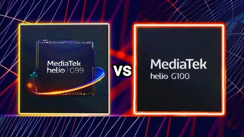 MediaTek Helio G100 vs Helio G99