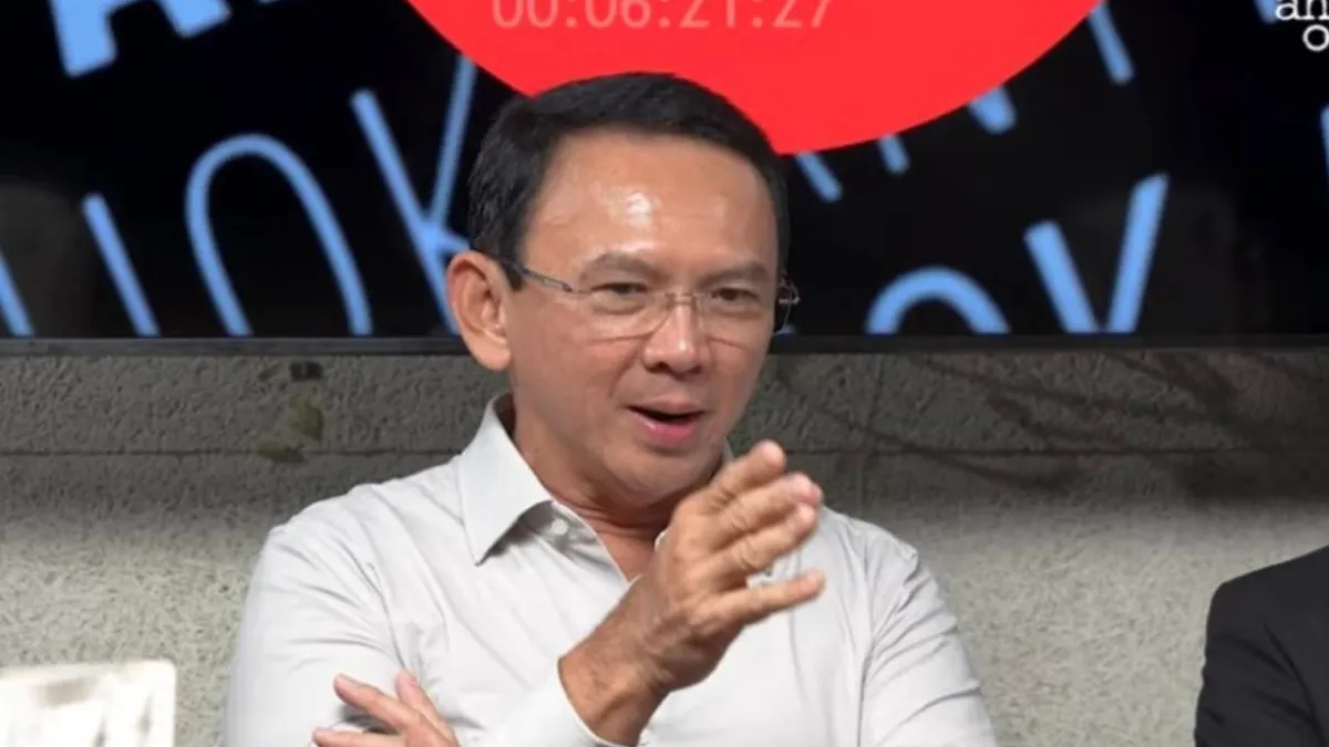 Ahok meyakini ada sesuatu di balik pencalonan Dharma Pongrekun-Kun Wardana di Pemilihan Gubernur (Pilgub) Jakarta 2024.