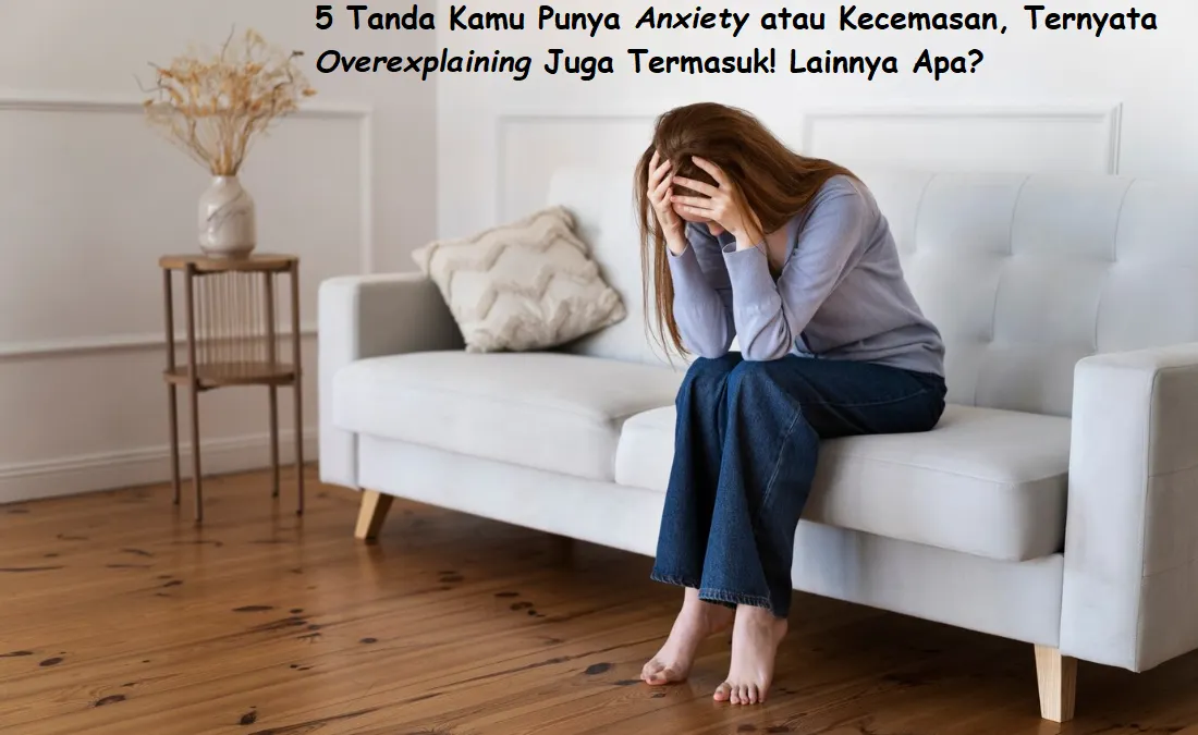 Ilustrasi anxiety atau kecemasan.