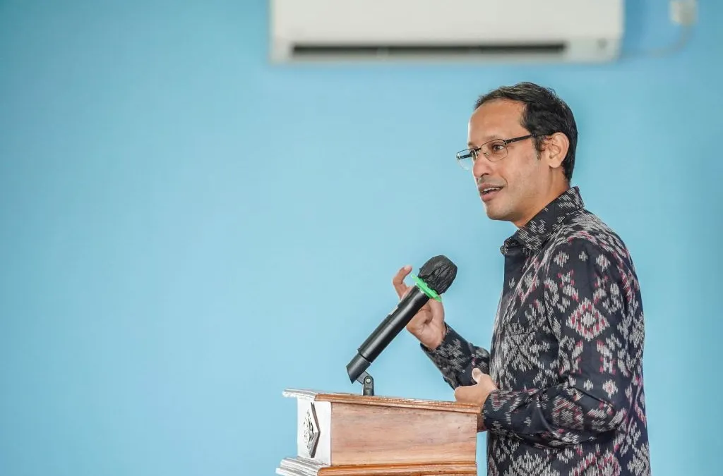 Menteri Pendidikan dan Kebudayaan Nadiem Makarim.
