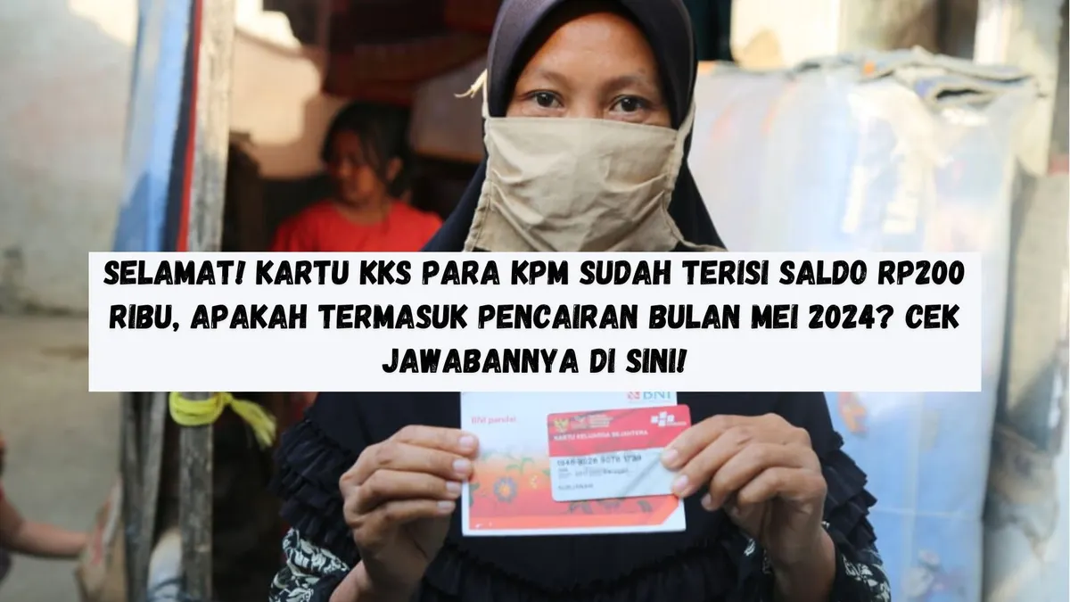 berdasarkan informasi yang diterima, saat ini saldo Rp200.000 yang masuk kemungkinan besar adalah pencairan susulan dari periode sebelumnya.