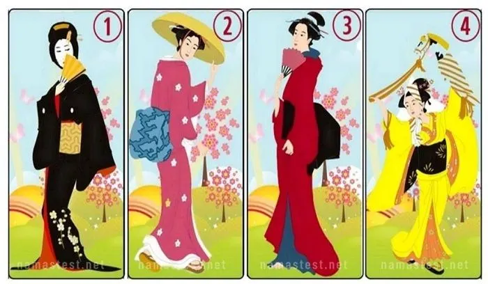 Tes kepribadian berdasarkan pilihan gambar perempuan Jepang