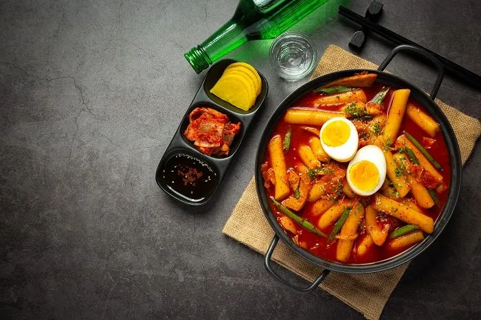 Ilustrasi Korean Street Food