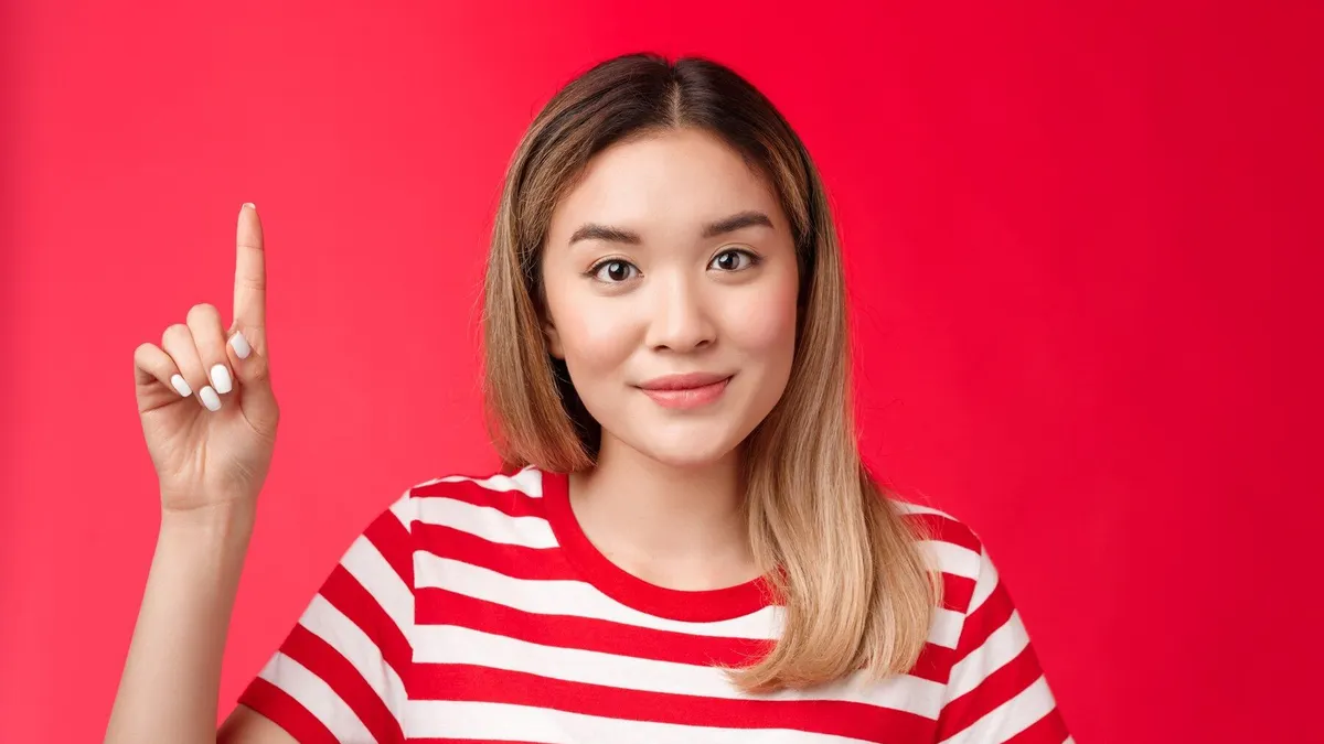 Ilustrasi wanita cantik.