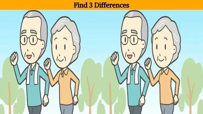 Tes IQ: Bisakah Kamu Temukan 3 Perbedaan pada Gambar Pasangan Ini? Yuk Coba Latih Fokus Mata!
