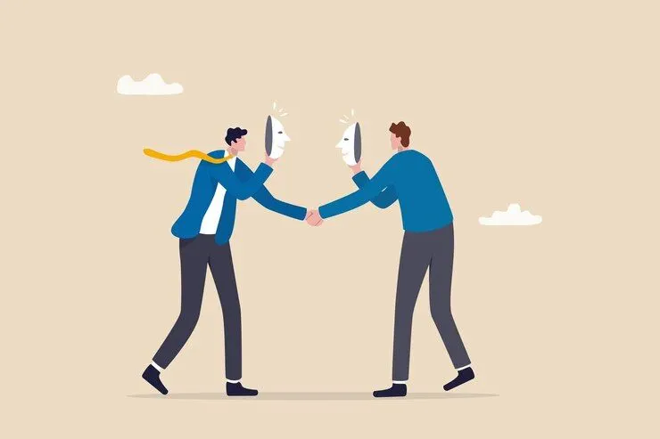 Ilustrasi Orang yang Tak Bisa Dipercaya