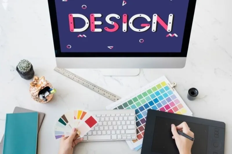 Ilustrasi jurusan Desain Komunikasi Visual (DKV).