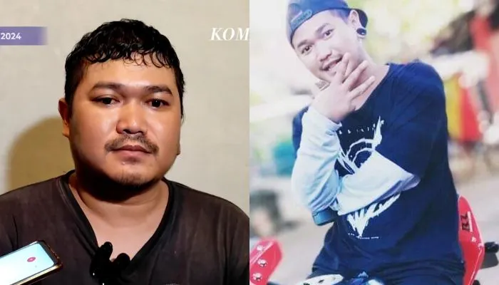 Hegi Rian (kiri) yang dituduh sebagai sosok Egi, DPO kasus Vina Cirebon