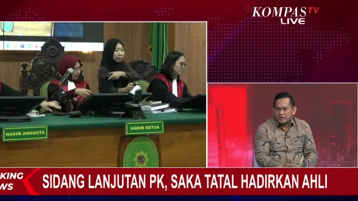 Pakar Hukum Pidana Universitas Tarumanegara Herry Firmansyah (kanan)