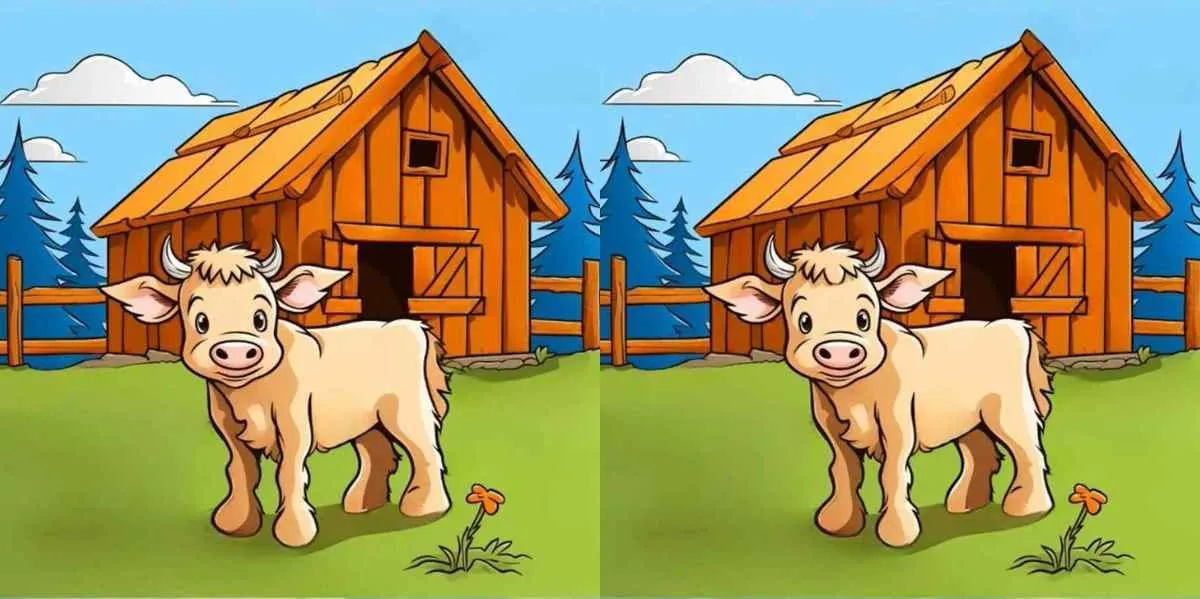 Tes Penglihatan: Waktumu 10 Detik untuk Mencari 3 Perbedaan di Gambar Peternak Ini, Bisa?