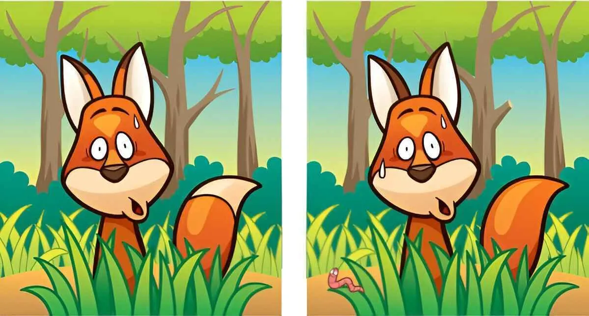Tes Ilusi Optik: Gunakan Kejelianmu, Temukan 5 Perbedaan Gambar Rubah Merah dalam Waktu 15 Detik!